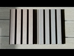 আলংকারিক ডাব্লুপিসি প্যানেলি বহির্মুখী প্রাচীর প্যানেল কাঠের প্লাস্টিকের সংমিশ্রণ সহাবস্থান