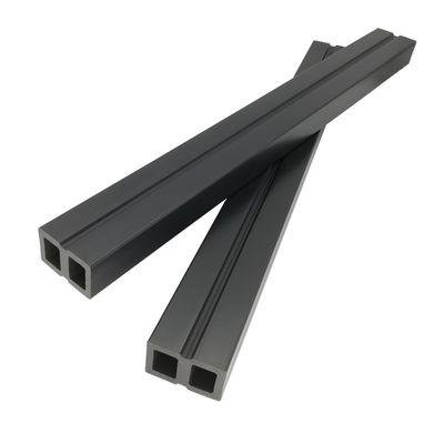 50x30mm WPC ডেকিং আনুষাঙ্গিক কালো জোয়েস্ট পুনর্ব্যবহৃত প্লাস্টিক বাণিজ্যিক