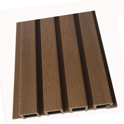 26mmx220mm WPC এক্সটেরিয়র ওয়াল ক্ল্যাডিং কাঠের প্লাস্টিক কম্পোজিট ওয়ালপ্যানেল সাউন্ডপ্রুফ