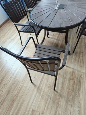 আউটডোর লিভিং পুনরায় সংজ্ঞায়িত: প্রিমিয়াম ডাব্লুপিসি গার্ডেন চেয়ার এবং টেবিল