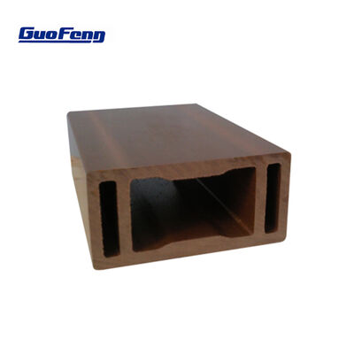 আউটডোর আলংকারিক প্রকৌশলী প্লাস্টিক কাঠ কম্পোজিট ফাঁপা WPC বেড়া