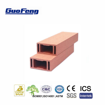 আউটডোর আলংকারিক প্রকৌশলী প্লাস্টিক কাঠ কম্পোজিট ফাঁপা WPC বেড়া