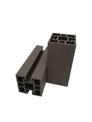 হট বিক্রয় কাঠ প্লাস্টিক কম্পোজিট রেলিং WPC প্লাস্টিক হ্যান্ড্রাইল বেড়া