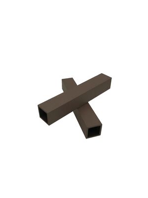 হট বিক্রয় কাঠ প্লাস্টিক কম্পোজিট রেলিং WPC প্লাস্টিক হ্যান্ড্রাইল বেড়া