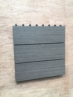 30x30 cm Indoor Balcony Flooring  DIY Upgrade for Concrete Slab in Hours