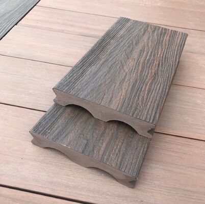 Co-Extruded WPC আউটডোর ফ্লোরিং WPC উপাদান